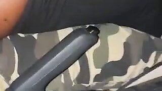 Indian driver fucks a Saudi girl in the car and tells him to throw your dick in my big ass